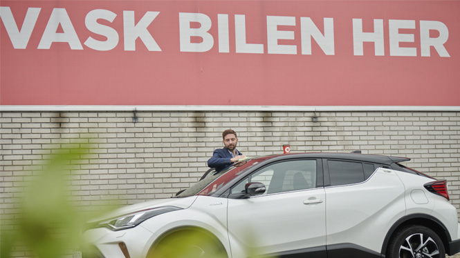 Vask din bil hos Circle K