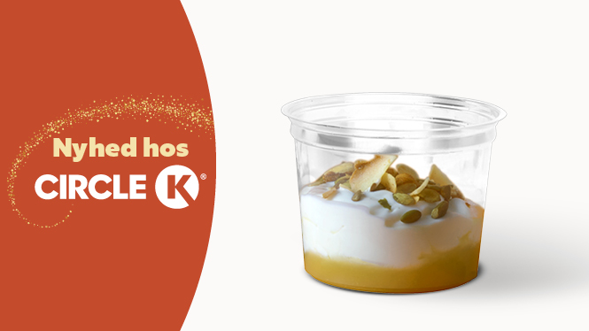 Nyhed: skyr med æble kompot og kanel