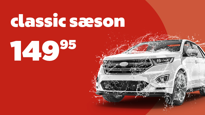 Classic sæsonvask hos Circle K