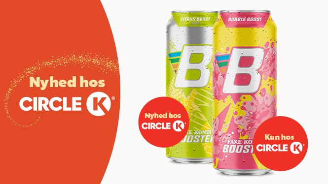 Booster nyheder Citrus Boost og Bubblegum Boost