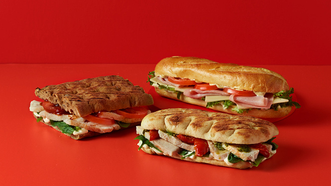 Sandwich og panini hos Circle K