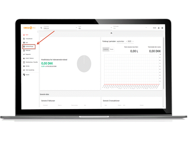 Hvordan bestiller man et nyt kort i selvbetjening