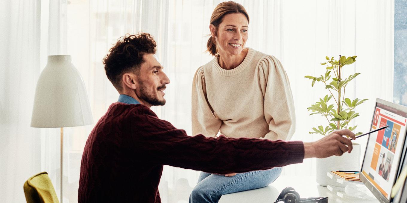 Erhvervskunder der administrerer erhvervskort