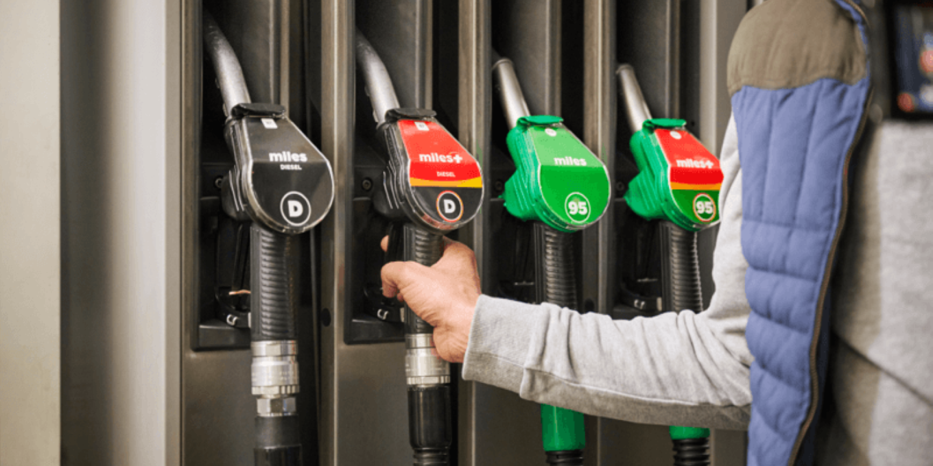 Tank miles+ hos Circle K